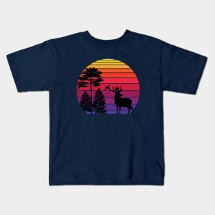 sunset vintage look Kids T-Shirt